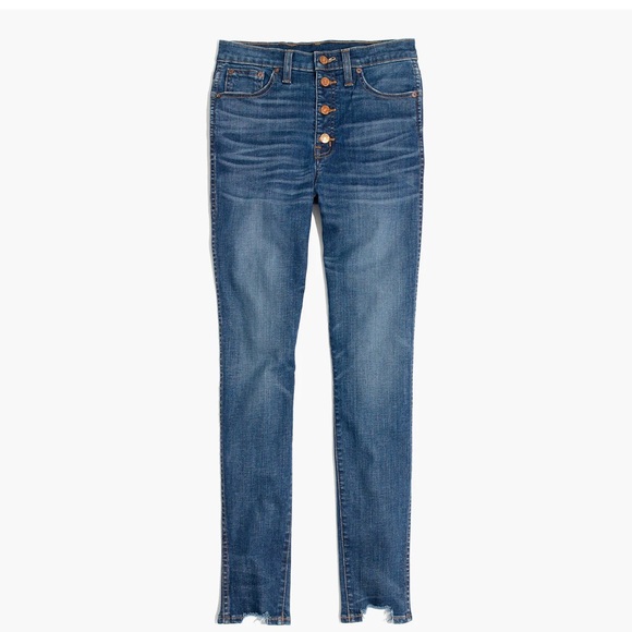 Madewell 10" High-Rise Skinny Jeans-Size 27 - Picture 4 of 14